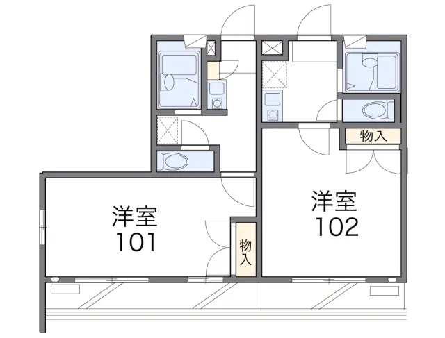 レオパレスセント・クロス 1
