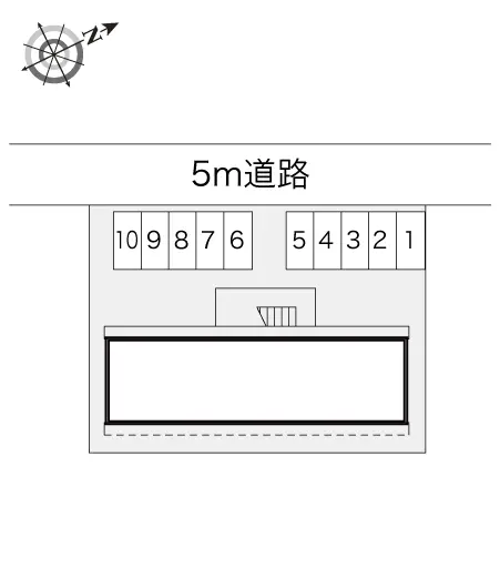 レオパレスパークサイド本城αⅡ 2