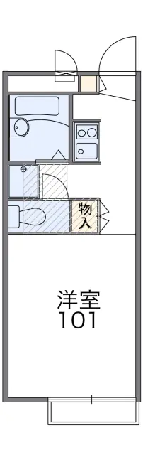 レオパレスグリーンヒルズＡＹＡ　Ⅱ 1