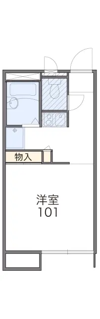 レオパレスクレストＢ 1