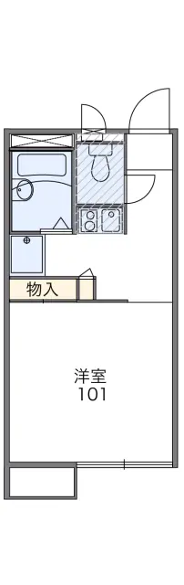 レオパレスゴールド枝松 1
