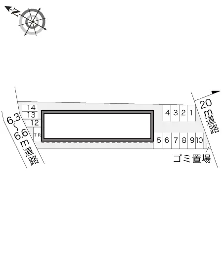 レオパレスメゾネット長本 2