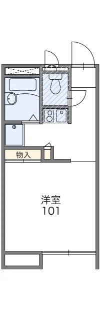 レオパレスＢ・Ｐ２４６Ｃ館 1