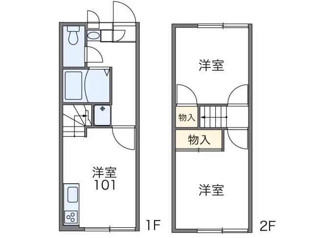 レオパレスフローラＫ 1