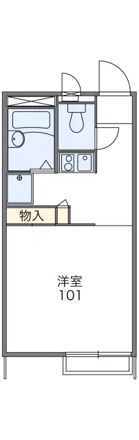 レオパレス若葉レジデンス２ 1