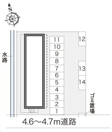 レオパレス福田 3