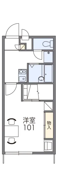 レオパレスコンフォートフカヤ 1