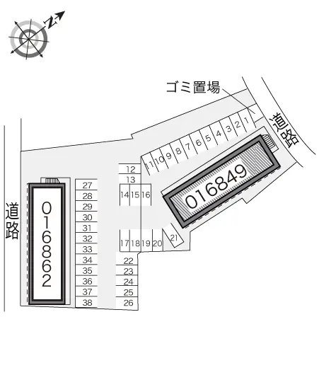 レオパレス千代崎Ａ 2