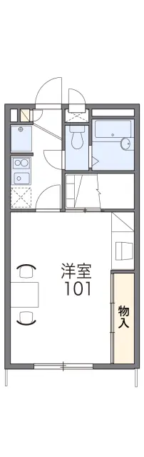 レオパレスきじの里Ｃ 1