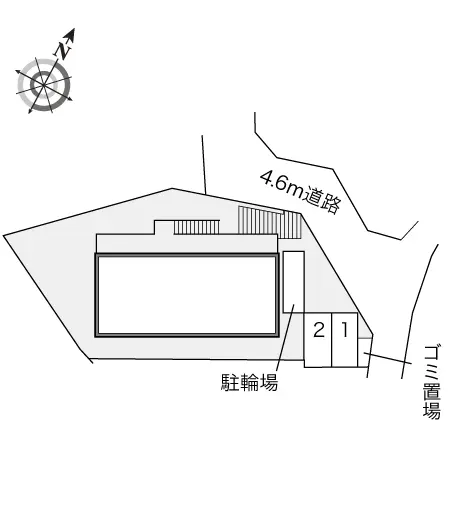 レオパレスパレス千里Ｂ 2