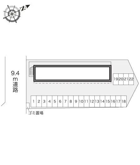 レオパレスコンフォール動橋Ⅱ 2