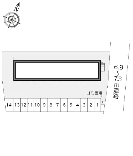 レオパレスつくい 2