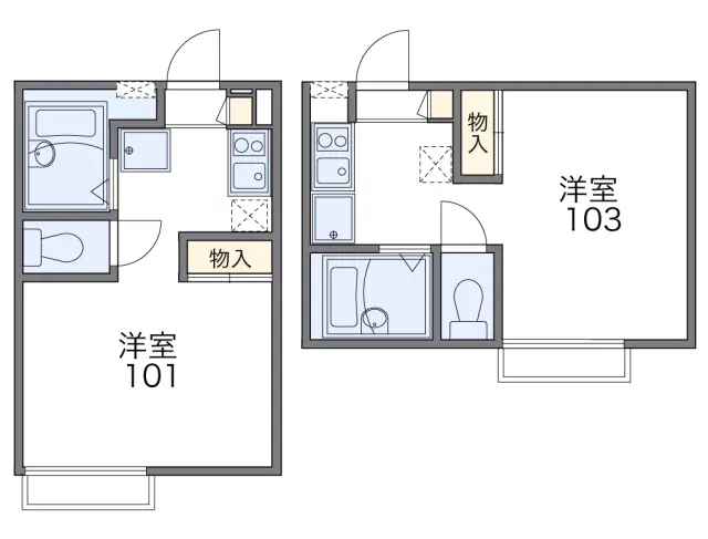 レオパレス篭山西 1