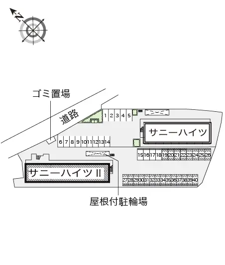 レオパレスサニーハイツⅡ 2