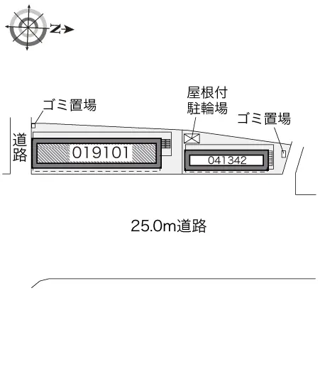 レオパレスタウンコート北田辺 2