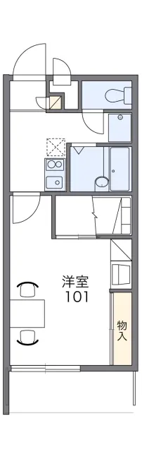 レオパレスアデッソⅠ 1