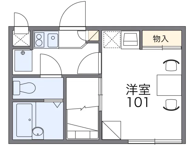 レオパレスＨ．Ｈ．Ｋ 1