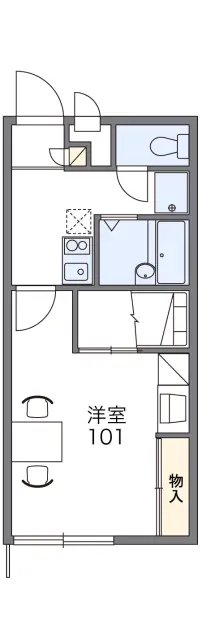 レオパレスリードスクリーンⅤ - 古川市の学生向け宿泊施設