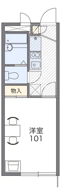 レオパレスプランドールⅣ 1