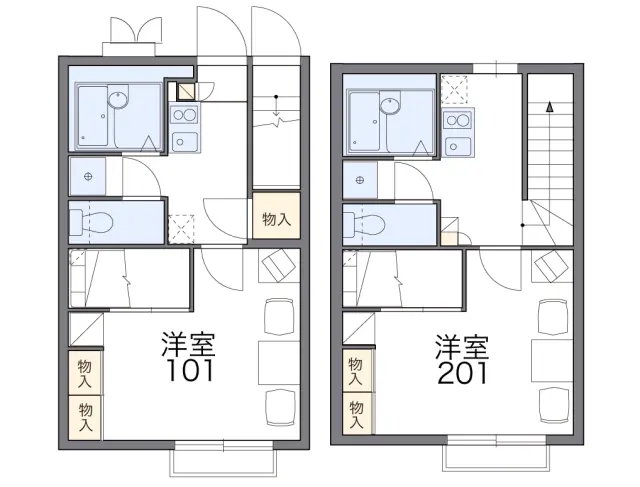 レオパレスコンフォート山手Ｂ 1