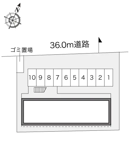 レオパレスクレール　Ｍ 2