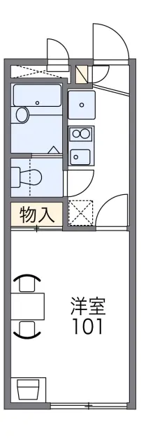 レオパレス香里 1