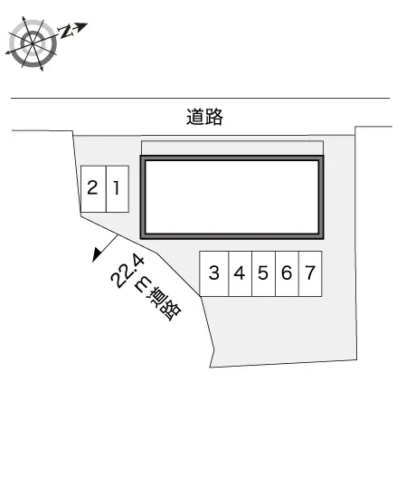 レオパレスハピネス米倉 2