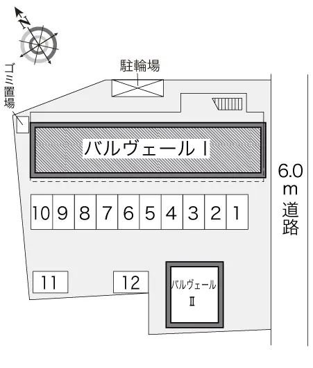 レオパレスバルヴェールⅠ 2