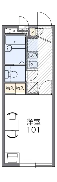 レオパレスエストゥベンダⅡ 1