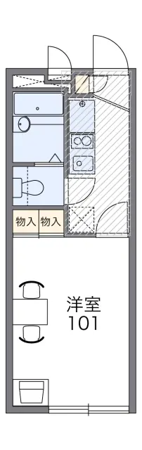 レオパレスＥＳＳＯＲ祝谷 1