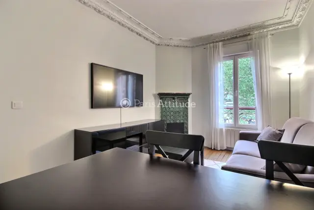 Rental Furnished apartment 1 bedroom - 47m² - Oberkampf - Paris 4