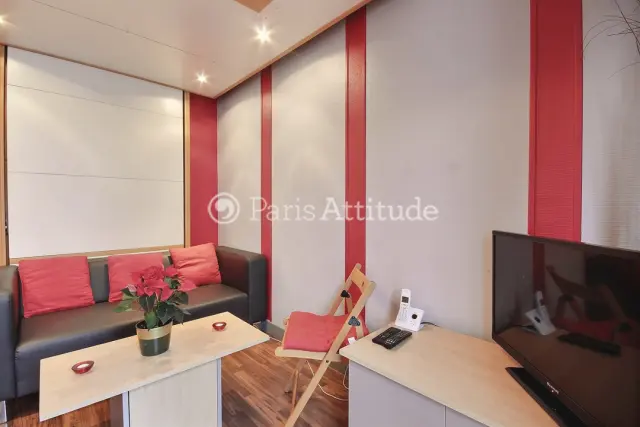 Furnished Studio Apartment Rental - 26m² - Champs de Mars - Eiffel Tower - Paris 1