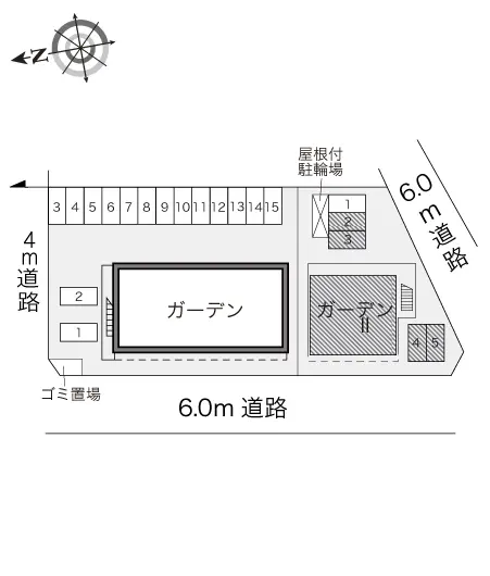 レオパレスガーデンⅡ 2