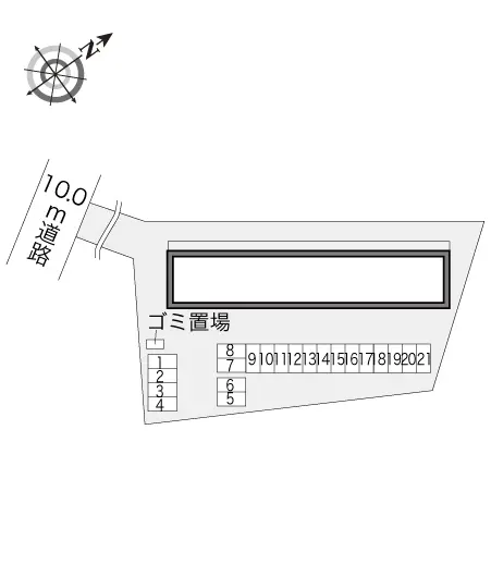 レオパレス三丁田 2