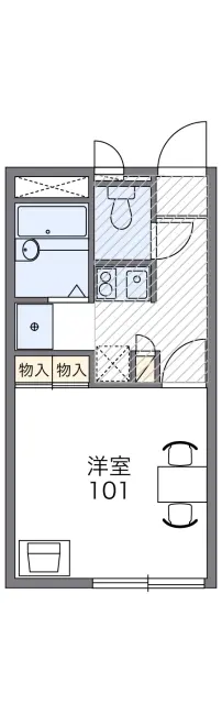 レオパレスエスポワール笠幡Ⅰ 1