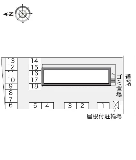 レオパレスサンハイツ若水 2