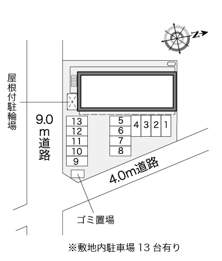 レオパレスクイール堀川 2