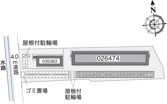 レオパレスルシェルブル金岡 3