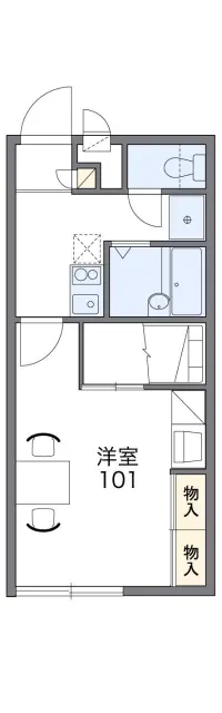 レオパレス花菜彩 1