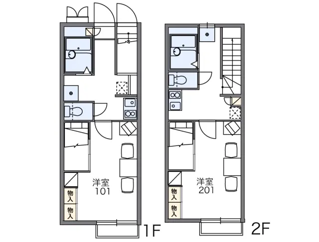 レオパレスフラーリッシュＢ 1