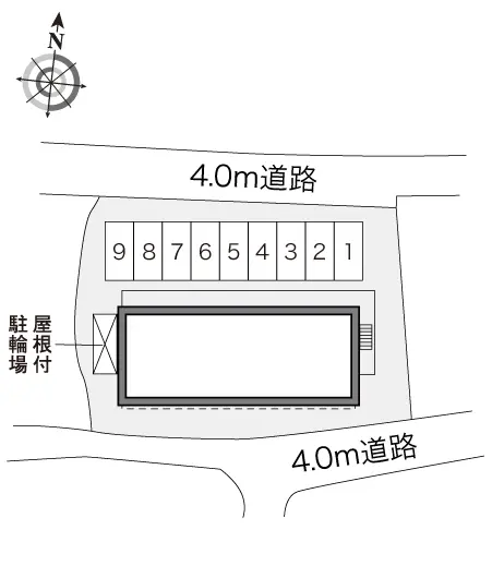 レオパレスオークタウンⅢ 2