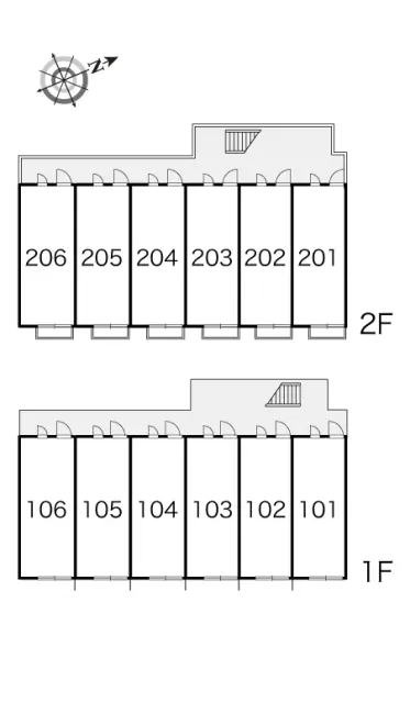レオパレスクレセント本郷Ⅲ 2