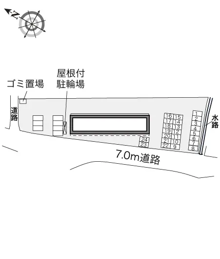 レオパレス高屋堀 2