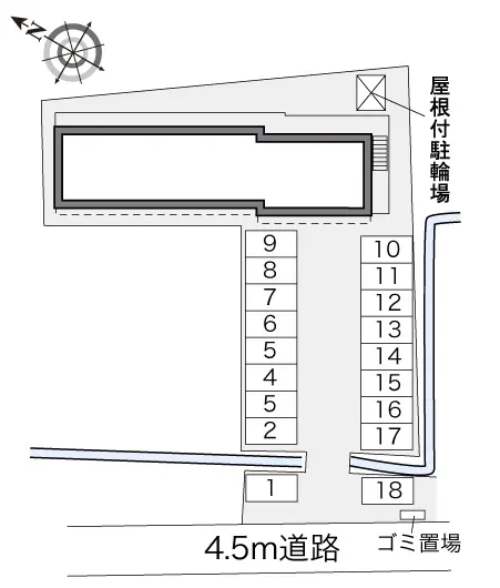 レオパレス葛西丁 4