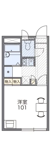 レオパレスハートフル　やしろ 1