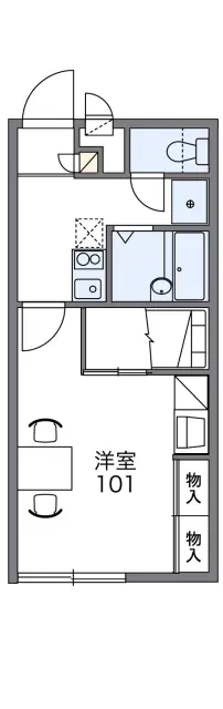 レオパレスル　シェルＡ 1