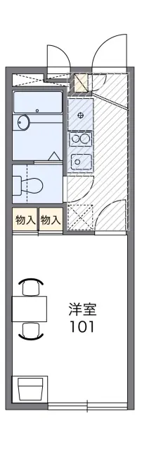 レオパレスプチドムール　サカエ 1