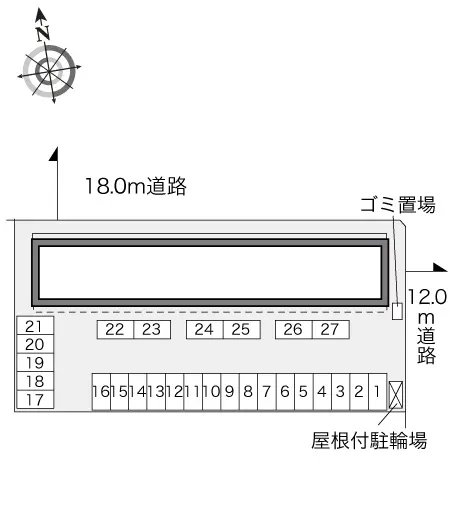 レオパレスルーナシティ山寺 2