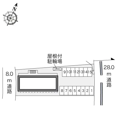 レオパレス東広島Ⅱ 2