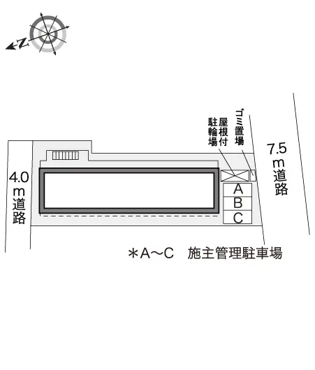 レオパレスシェ　モアⅡ 2